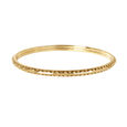 14KT Yellow Gold Pie Crust Bangle,,hi-res image number null