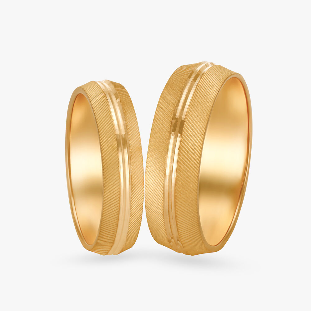 Tender Echoes Couple Rings