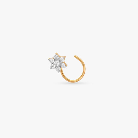Dainty Sparkling Nose Pin