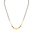 Ornate Cylindrical Mangalsutra,,hi-res image number null