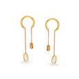14KT Yellow Gold Drop Earrings,,hi-res image number null