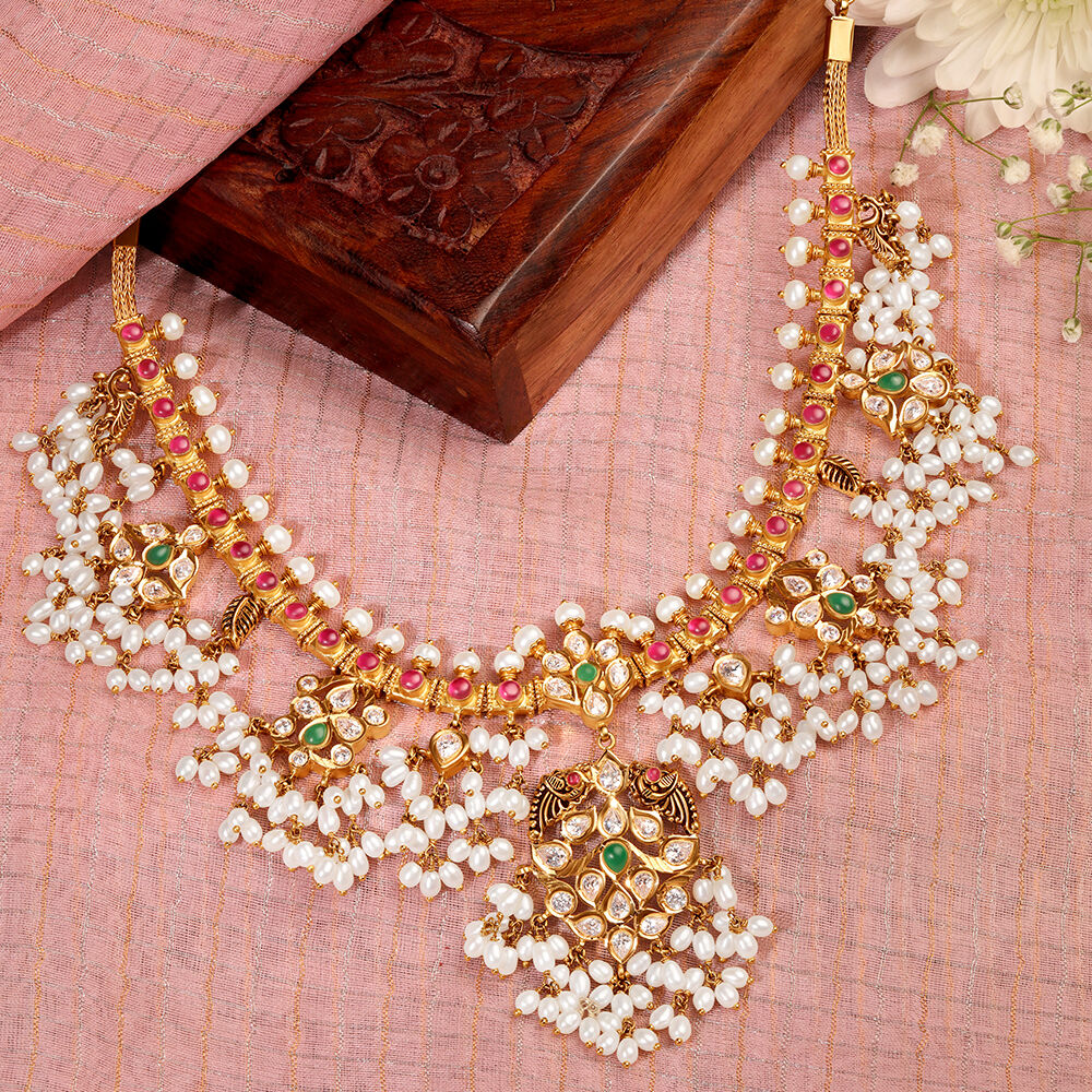 Guttapusalu top gold necklace