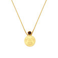 Goddess Lakshmiji Coin Pendant with Chain,,hi-res image number null