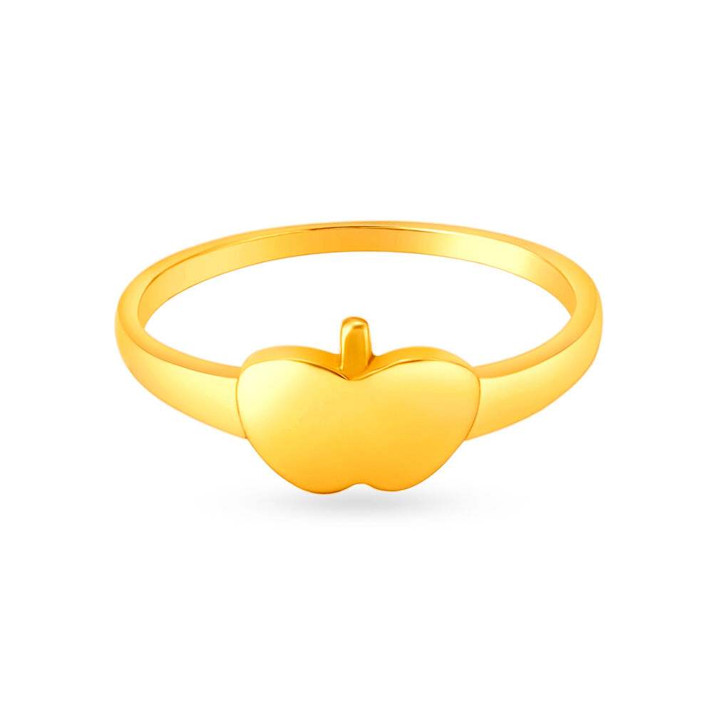 Apple discount finger ring