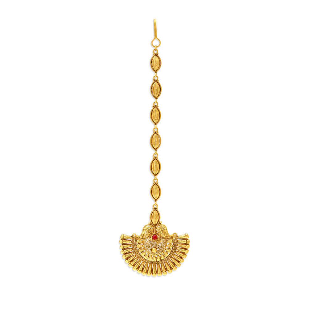 Tanishq maang tikka top