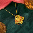 Shay Pendant in 22 Karat Yellow Gold,,hi-res image number null