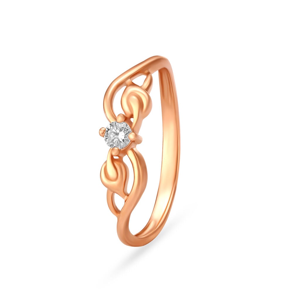 Buy Mia by Tanishq 18k Gold Casual Diamond Ring for Women Online At Best  Price @ Tata CLiQ