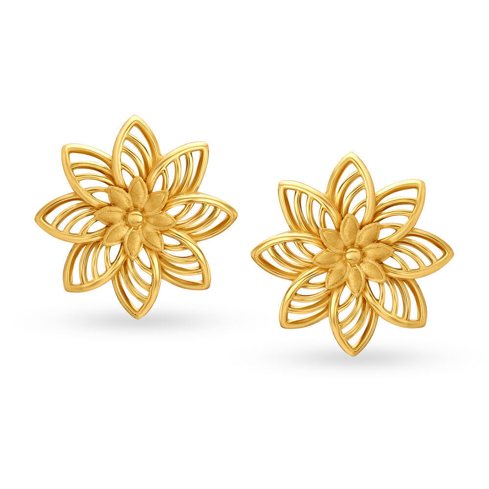 Cute Flower Earrings - PT100848 – Kaya Online