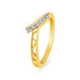 Traditional Eternity Diamonds Gold Finger Ring,,hi-res image number null