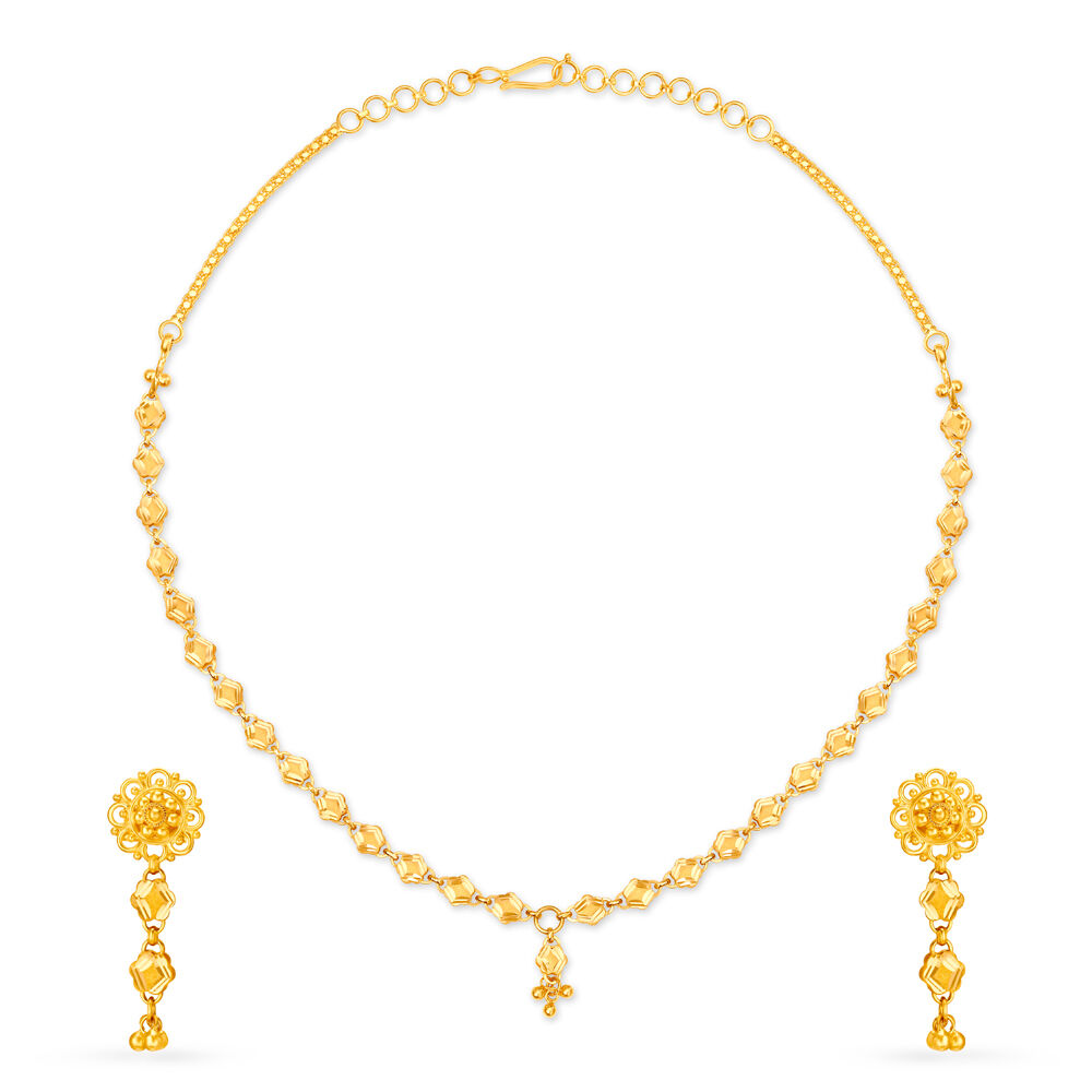 Elegant Gold Peacock Pendant and Earrings Set