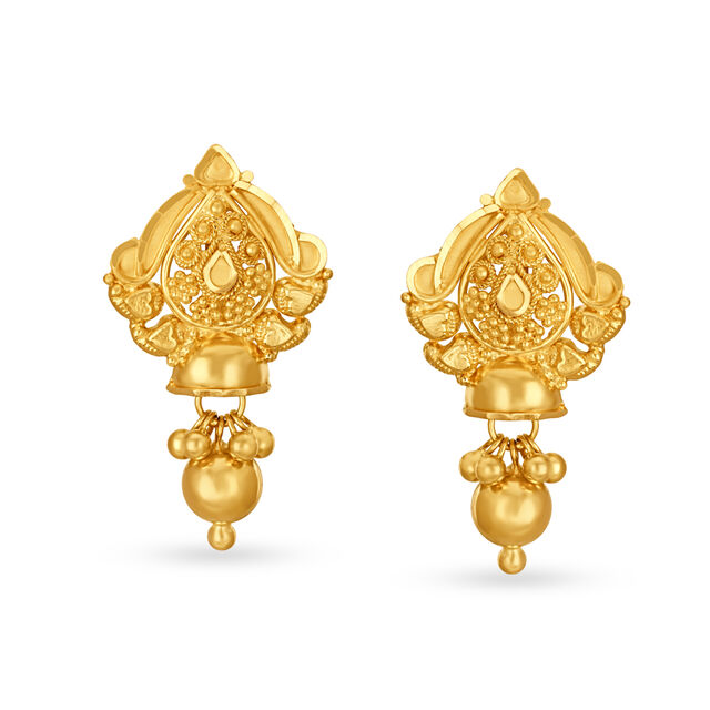 Radiant Enchanting Gold Necklace Set,,hi-res image number null