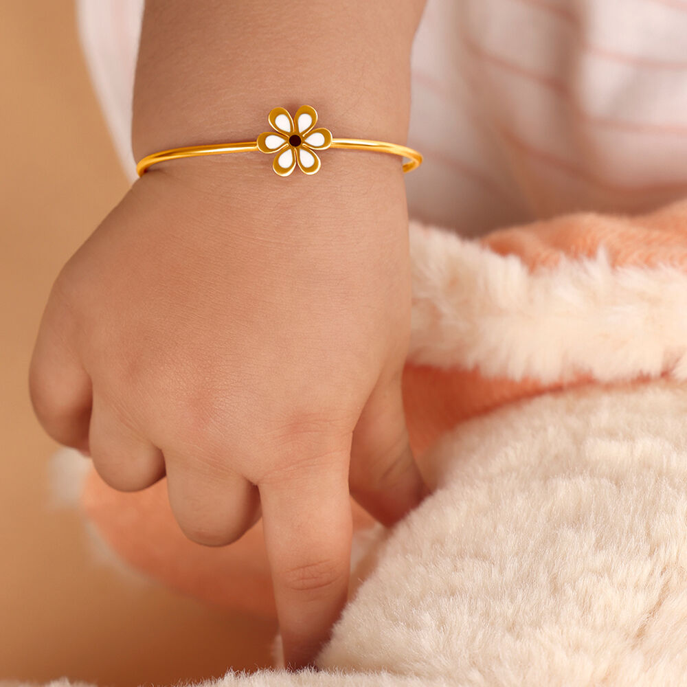 Baby girl gold bangles with price top