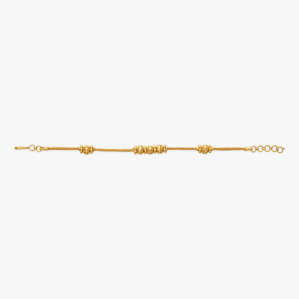 Buy 1 Gram Gold Link Chain Bracelet for Men  Women At Low Price Buy Online