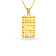 Modern Cut Gold Pendant For Men,,hi-res image number null