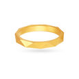 22KT Yellow Gold Radiant Abstract Finger Ring,,hi-res image number null