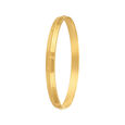 Lined Alluring Gold Kada for Men,,hi-res image number null