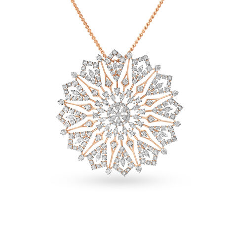 Stately Diamond Pendant