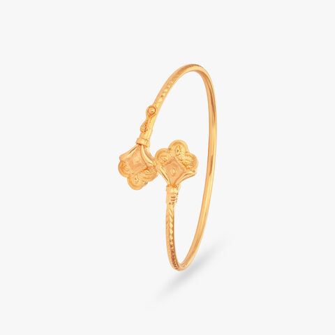 Alpona Grace Loha Gold Bangle