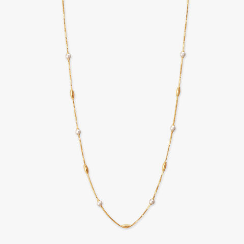 Timeless Pearl Gold Chain
