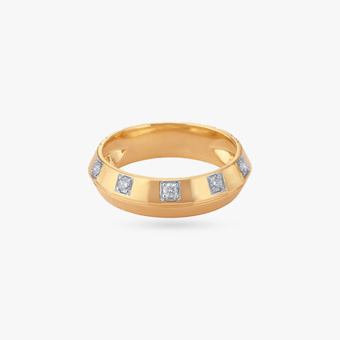 Facet Charm Diamond Ring for Men