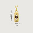 Guardian's Birthstone Gem 18 KT  Pendant with chain,,hi-res image number null