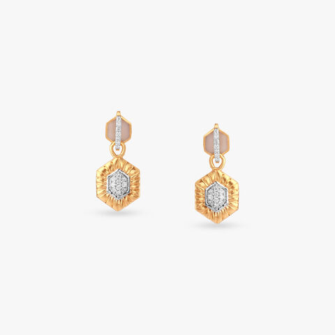 Luminous Flip Diamond Drop Earrings