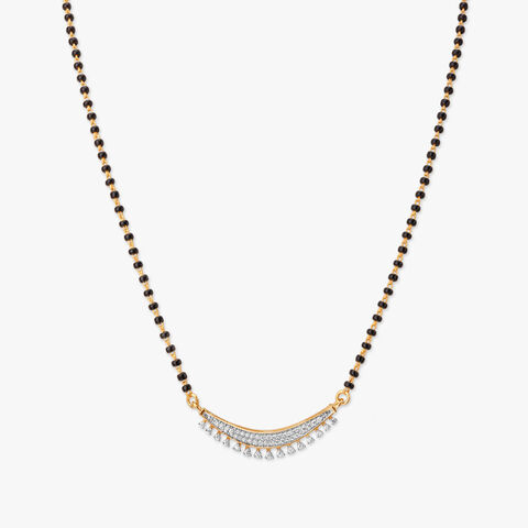 Classy Gleam Diamond Mangalsutra