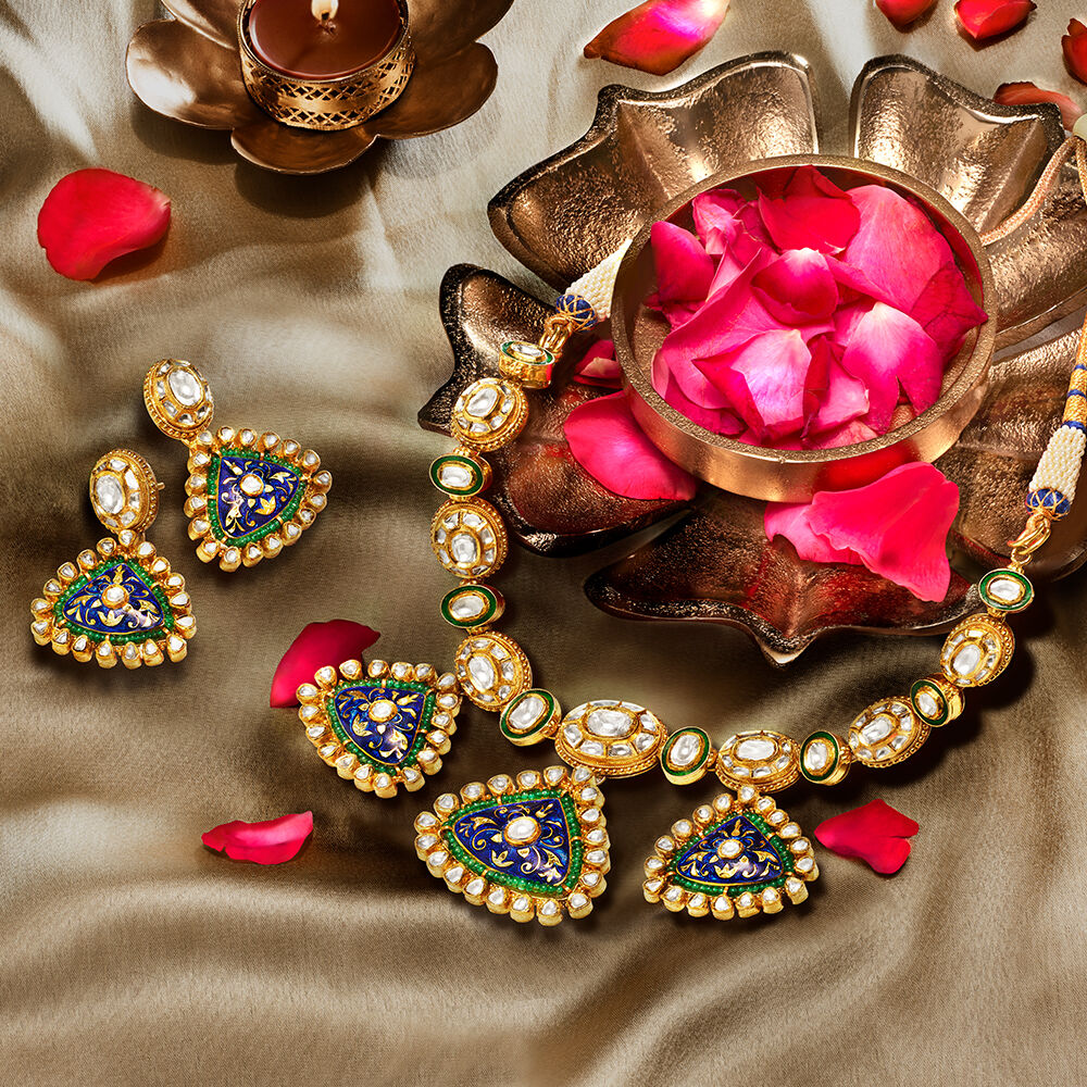 Tanishq polki hot sale