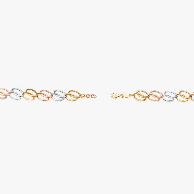 Zig-Zag Linked Bracelet,,hi-res image number null