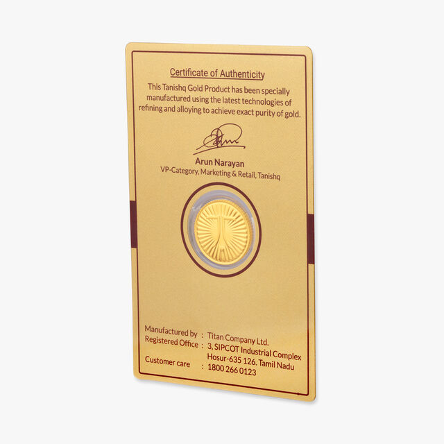 Jewellery Gold Rate Tanishq Live Gram 24 Karat Gold Coin