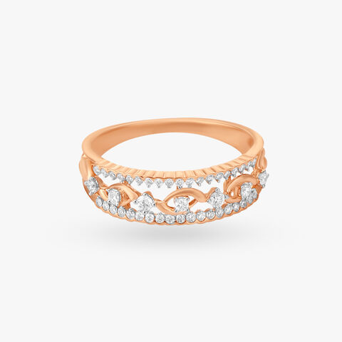 Vintage Allure Diamond Finger Ring