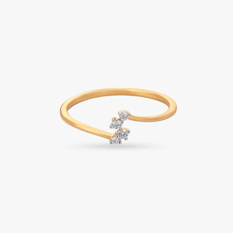 Petite Bloom Diamond Ring