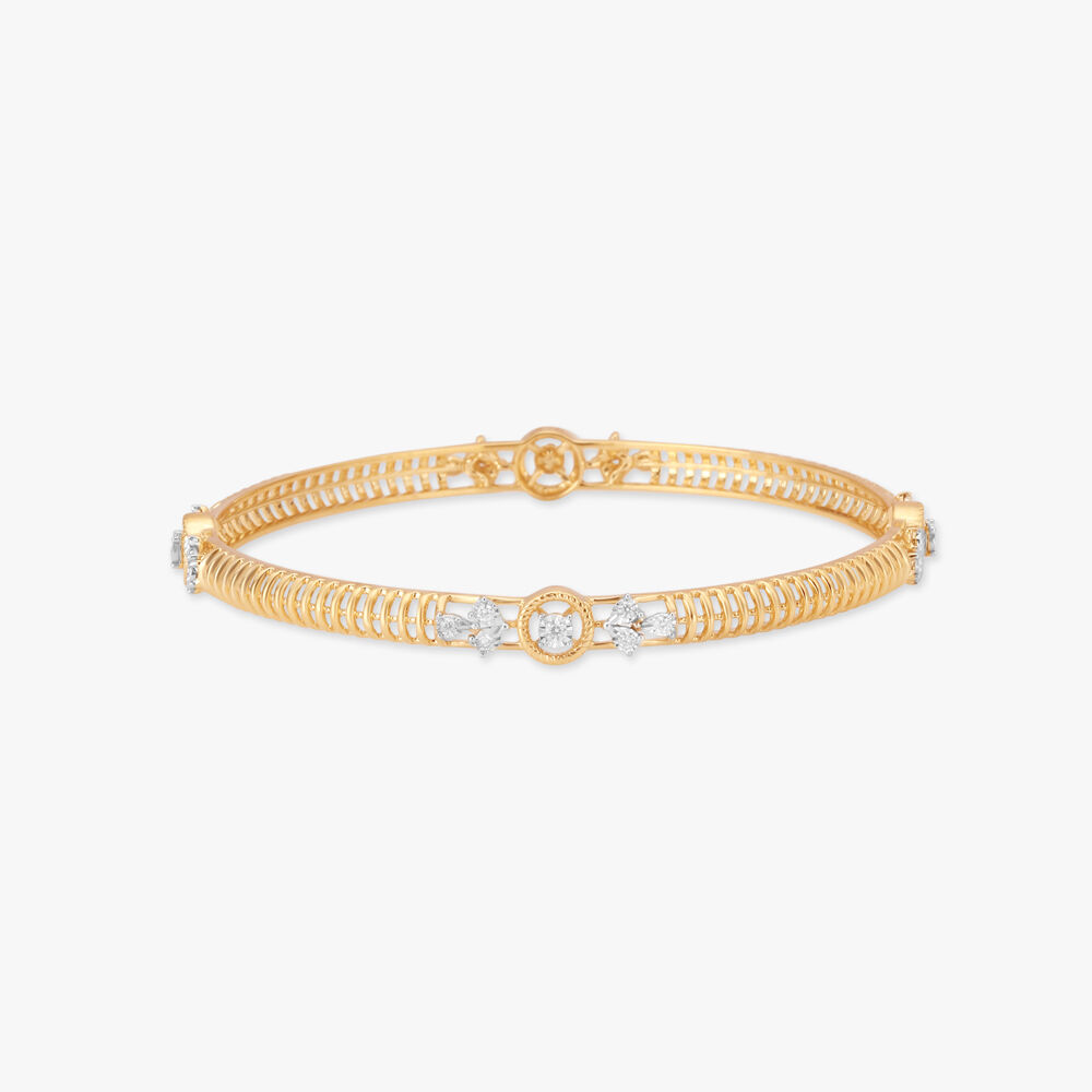 Embellished Diamond Bangle