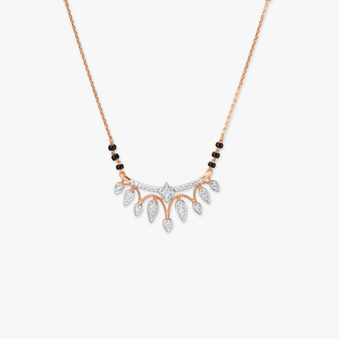 Sophisticated Sparkle Diamond Mangalsutra