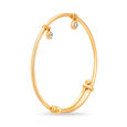 Mamma Mia 14 KT Yellow Gold Bubble it up! Bangle for Kids,,hi-res image number null