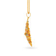 Magnificent 22 Karat Gold And Multi Stone Chrysanthemum Pendant,,hi-res image number null