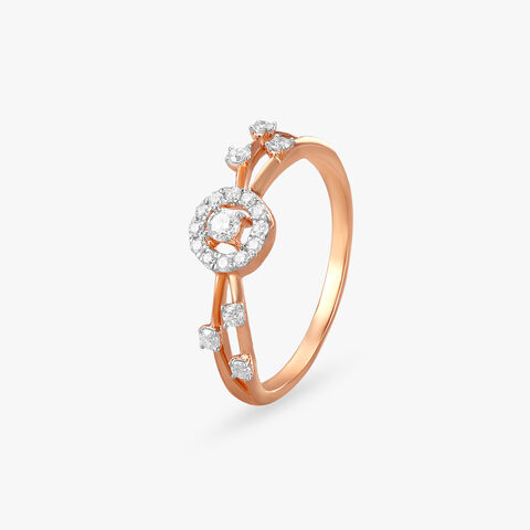 Twilight Splendour Diamond Finger Ring