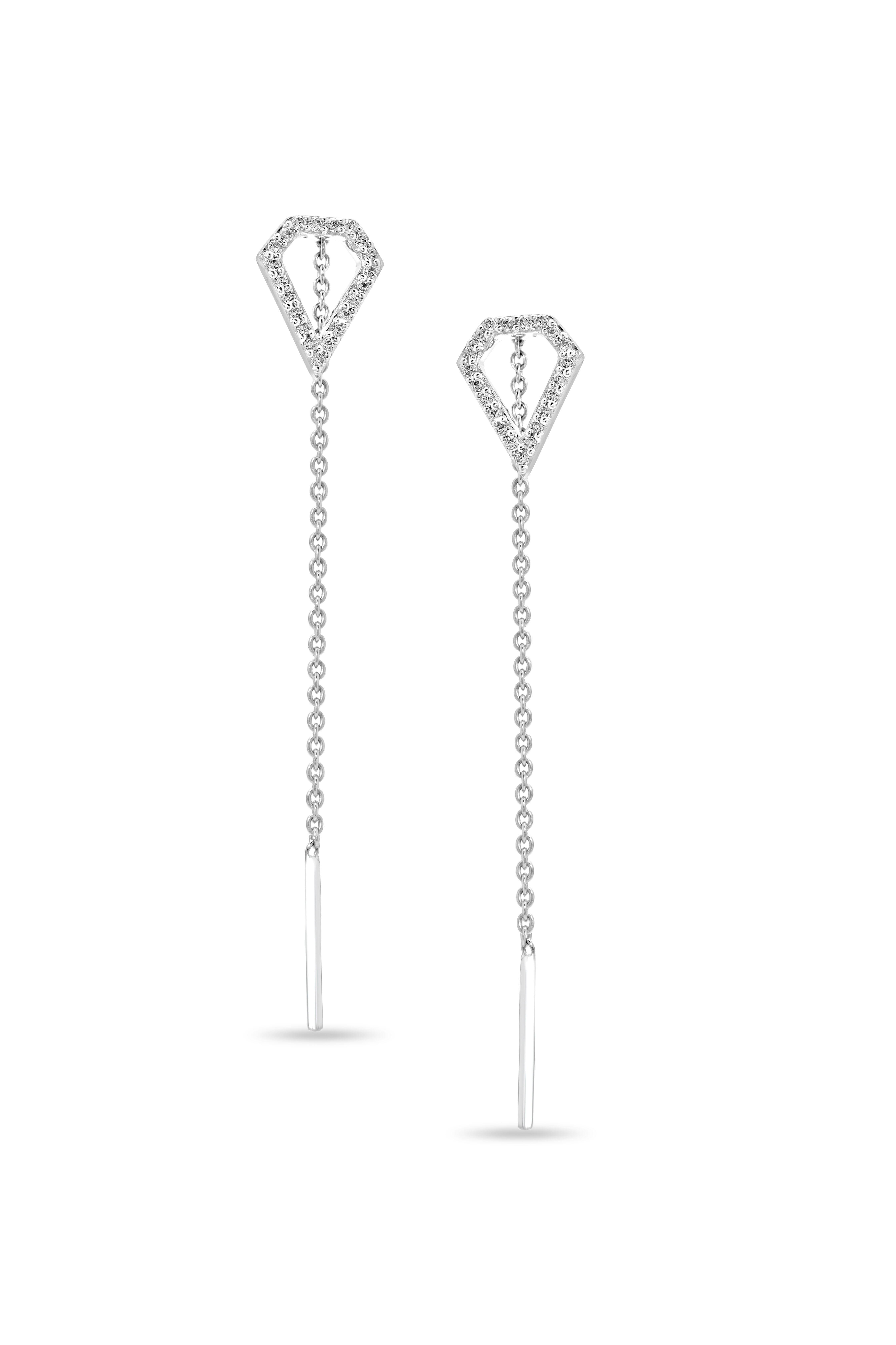 Tanishq earrings white gold discount