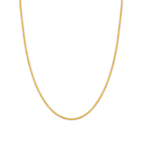 Beautiful Yellow Gold Spiral Chain