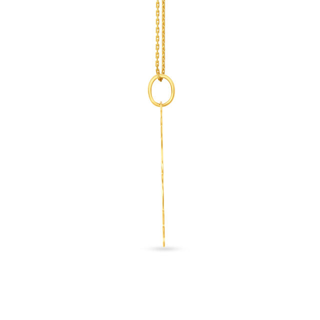 Concentric Swadhishthana Chakra Gold Pendant,,hi-res image number null