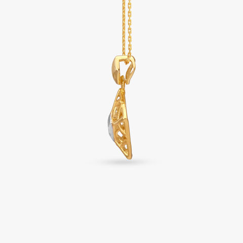 Celestial Muse Gold Pendant