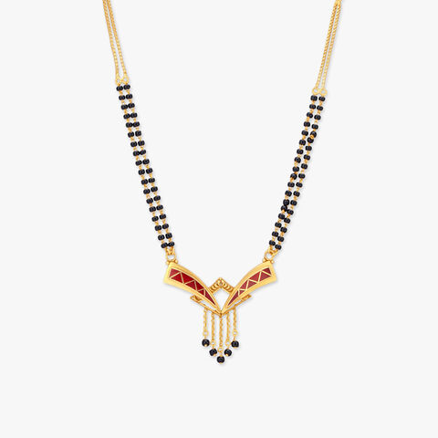 Arch Gleam Gold Mangalsutra