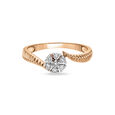 14 KT Dainty Diamond Ring,,hi-res image number null