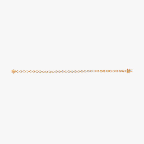 Luminous Cocoon Tennis Bracelet