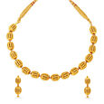 Striking Carved Beads Traditional Necklace Set,,hi-res image number null
