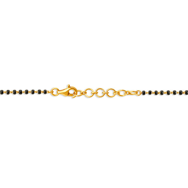 Eternal Sparkle Diamond Halo Mangalsutra,,hi-res image number null