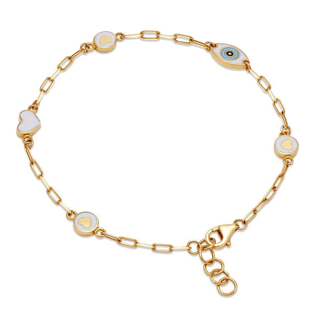 18KT Yellow Gold Radiant Connections Bracelet,,hi-res image number null