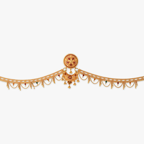 Floral Medallion Maang Tikka