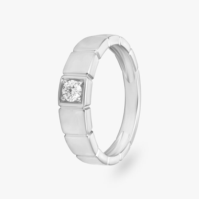 Bold Diamond Ring for Men,,hi-res image number null