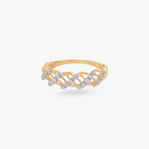 Interwoven Sparkle Diamond Ring alternate view 1